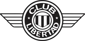 A insígnia do Libertad representa o amor pelo futebol, a herança e a competição.