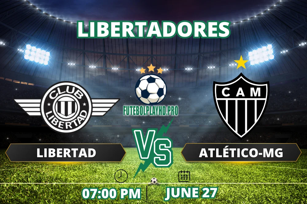 Libertad e Atlético-MG lutam pela glória na Copa Libertadores.