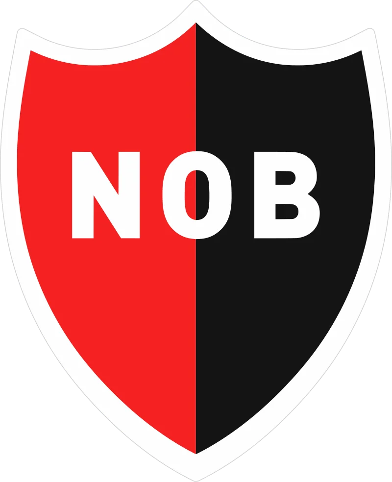 Logotipo do time de futebol Newell's Old Boys, mostrando a identidade do clube com seu emblema e cores característicos