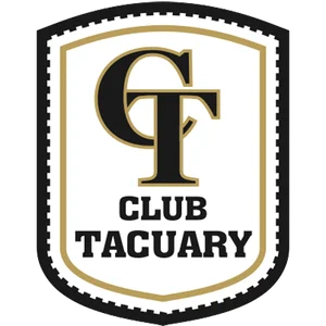 O logotipo da equipe Tacuary apresenta um design arrojado e marcante