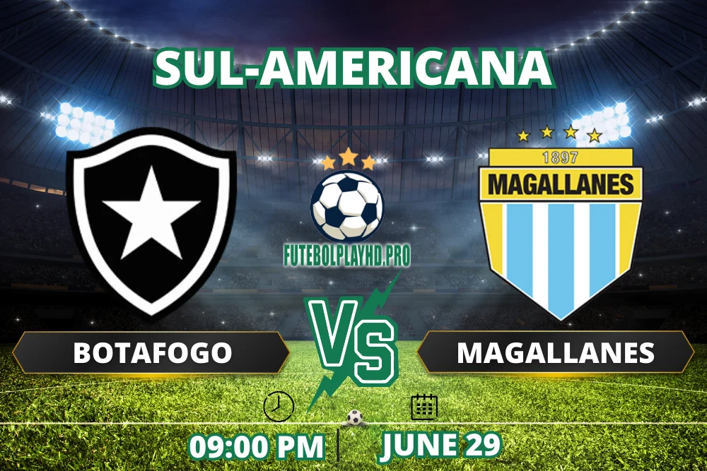 Assista ao jogo de futebol Botafogo x Magallanes!
