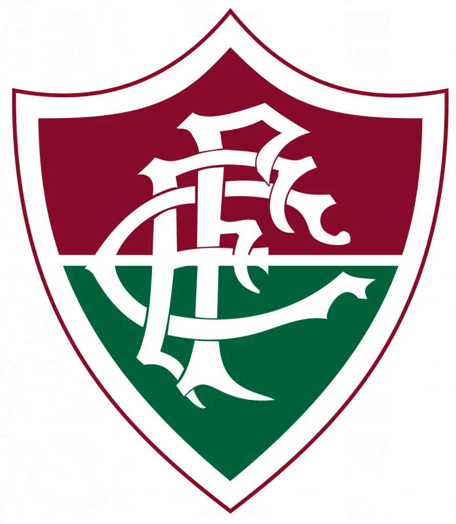 Um distintivo de honra que representa a tradição e a elegância do Fluminense Football Club