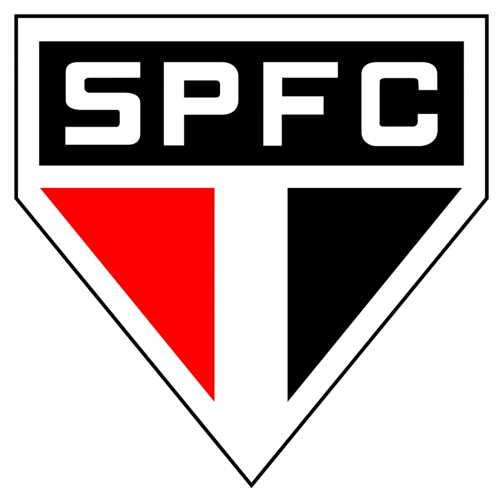 Uma seta de futebol representando a prosperidade de São Paulo.