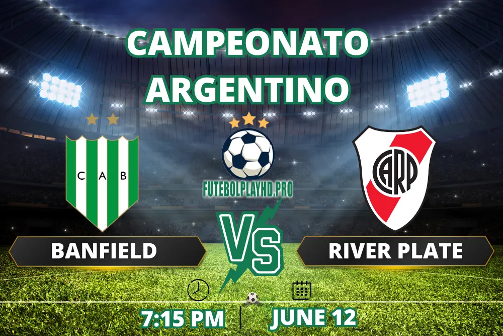 Uma faixa de jogo impressionante para a partida do Campeonato Argentino entre Banfield e River Plate.