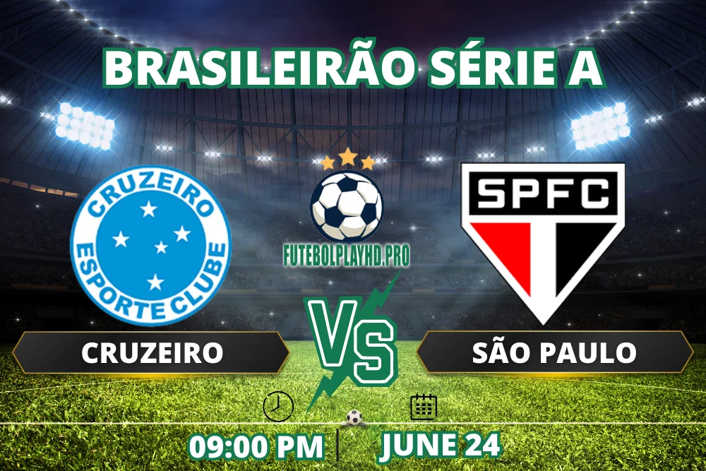 correspondência de banner para Cruzeiro vs São Paulo pela Campeonato Brasileirão Série A