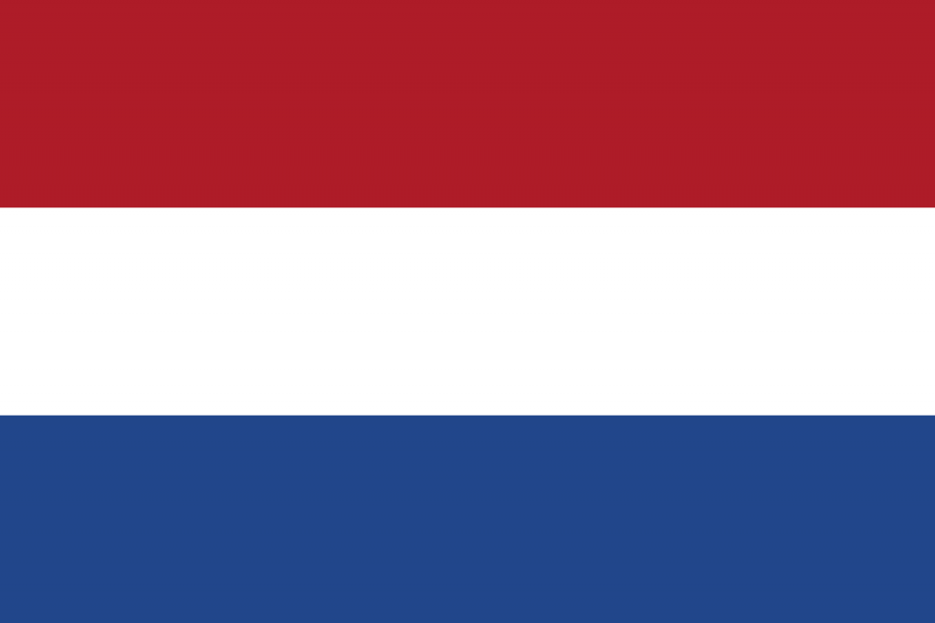 O tricolor da Holanda simboliza inovação, tolerância e patrimônio marítimo.