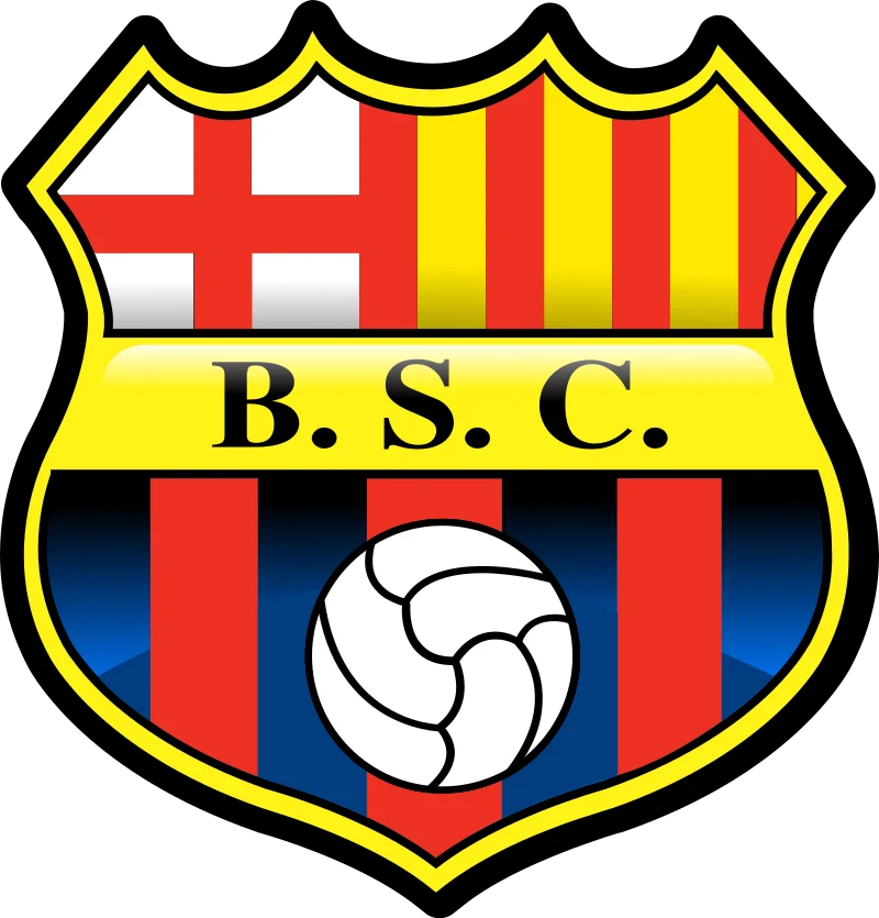 O icônico logotipo da equipe do Barcelona SC Guayaquil