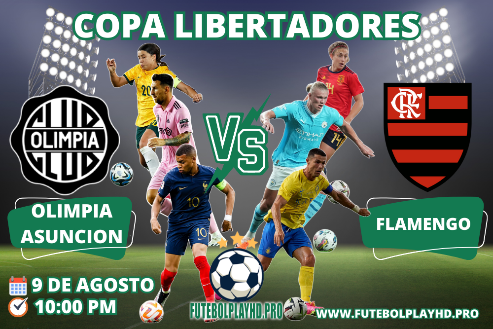 Copa Libertadores (OLIMPIA ASUNCION VS FLAMENGO)