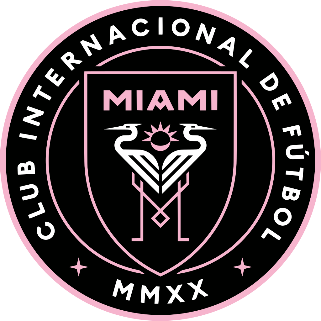O icônico logotipo do Inter Miami